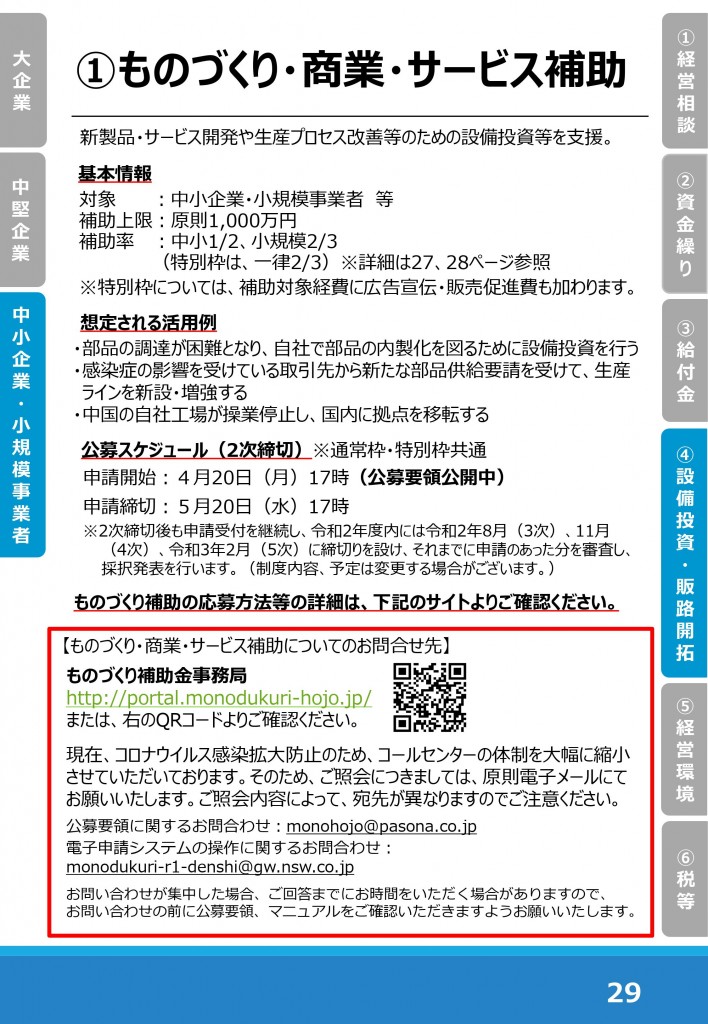 ものづくり補助金