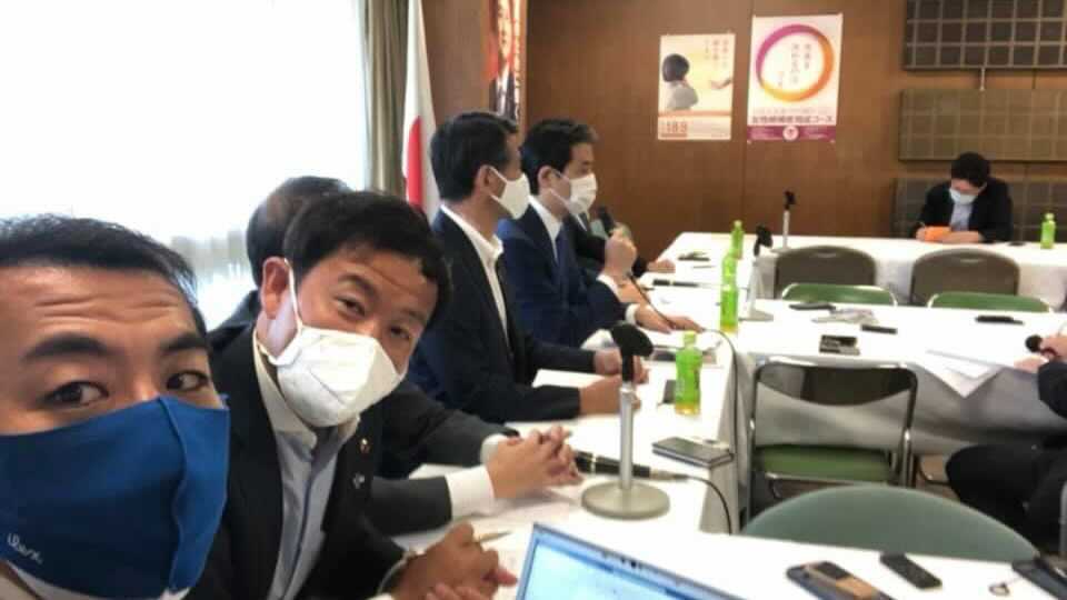 党風一新会の役員会に参加しました。