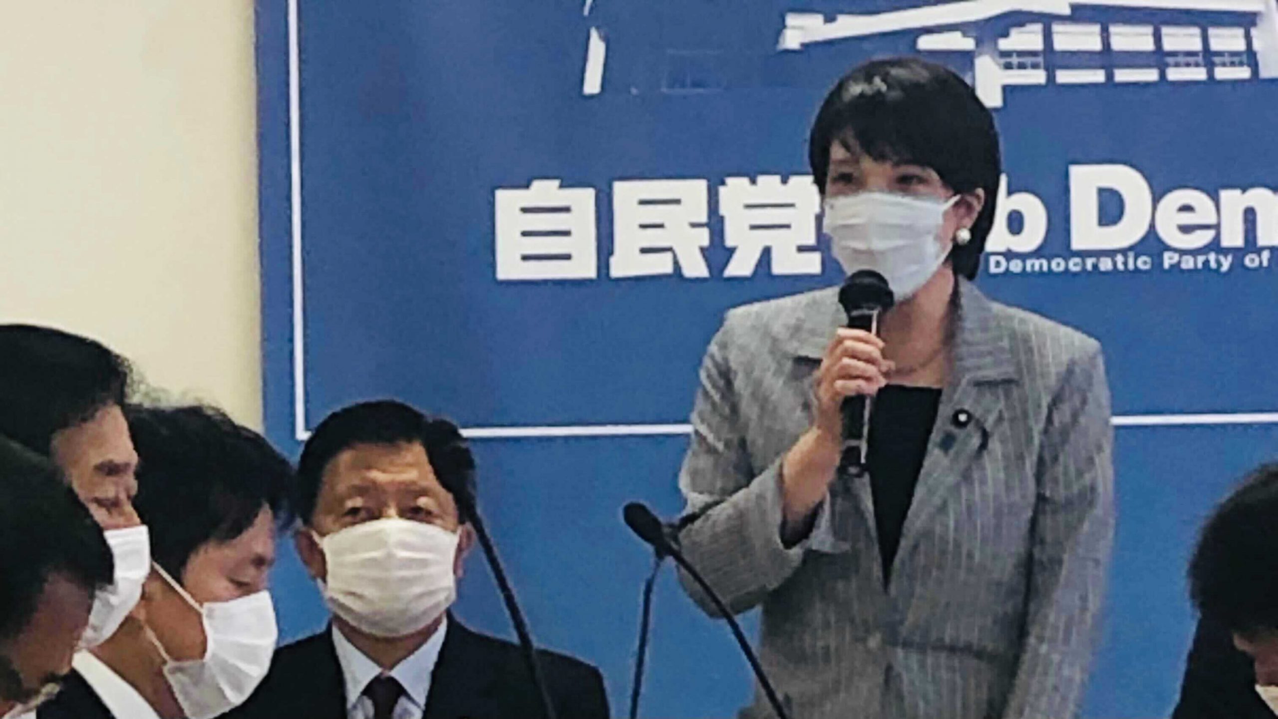 自民党本部の政調全体会議に参加しました。