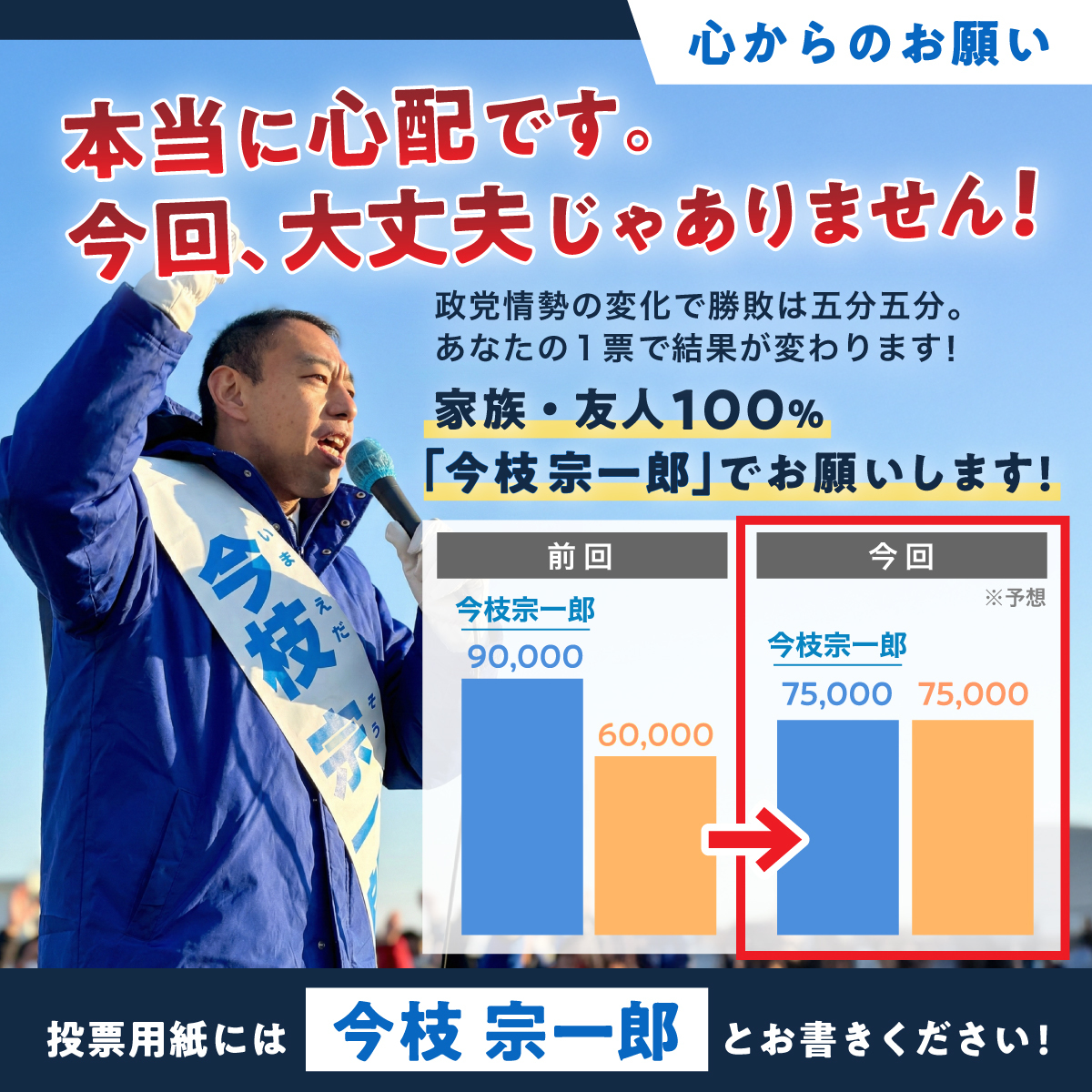 心からのお願いです