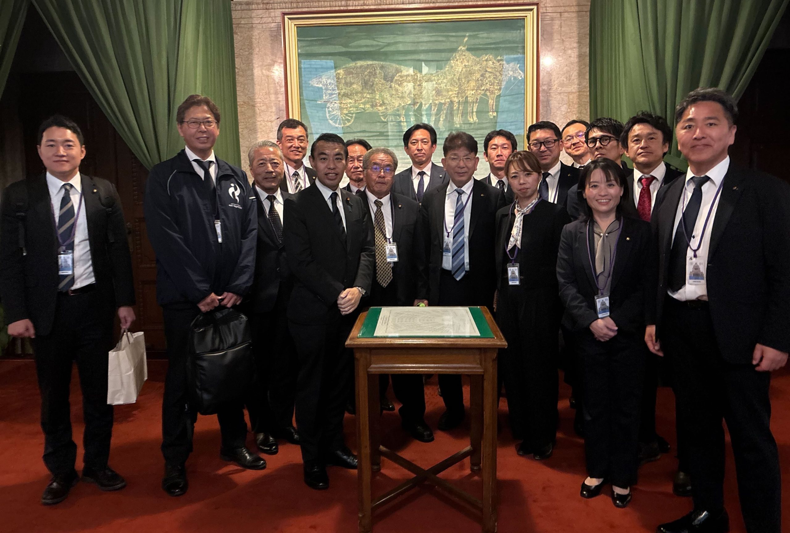 豊川市議・県議の皆様がご来訪