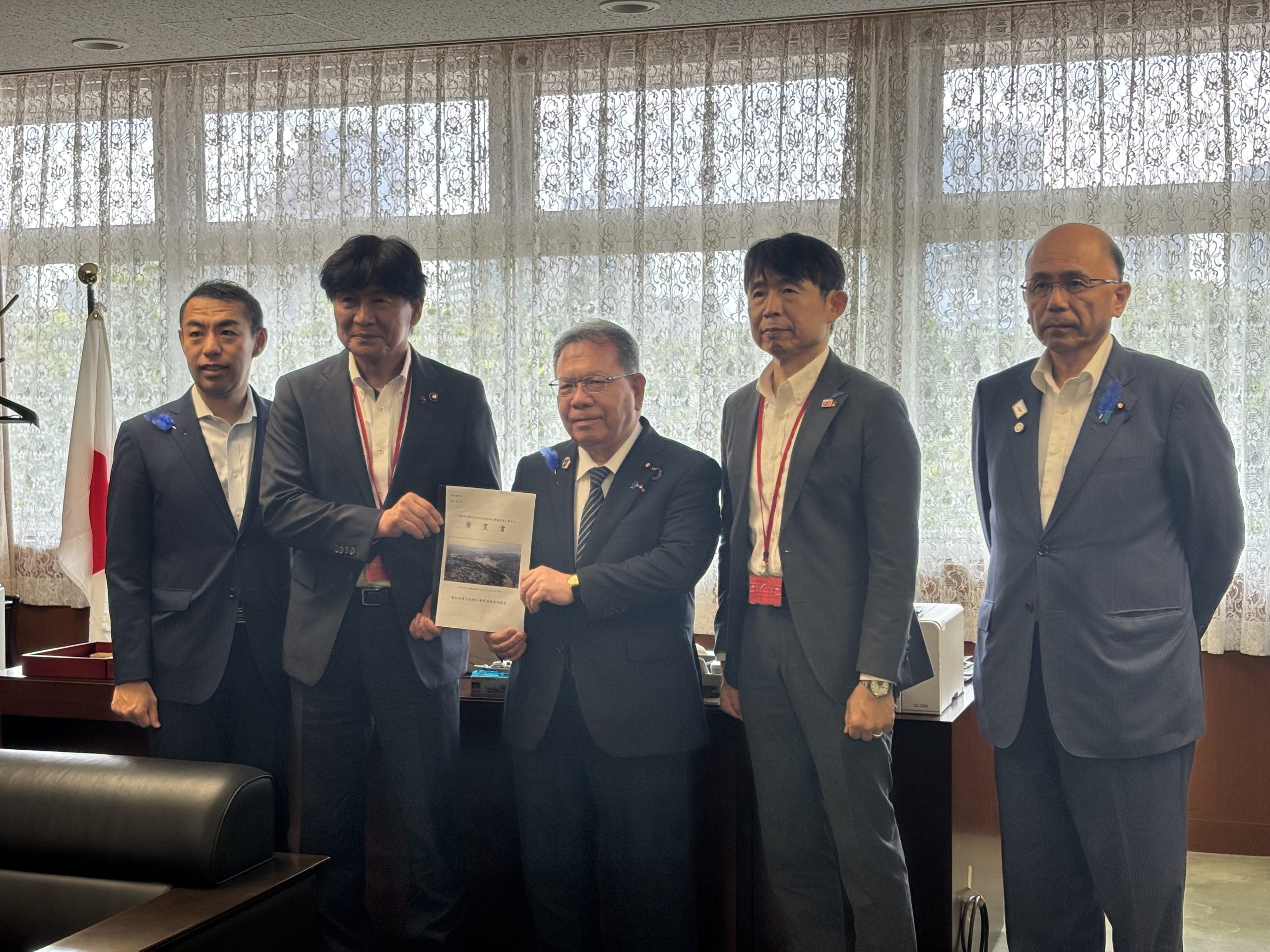 豊川霞堤地区の整備促進の要望
